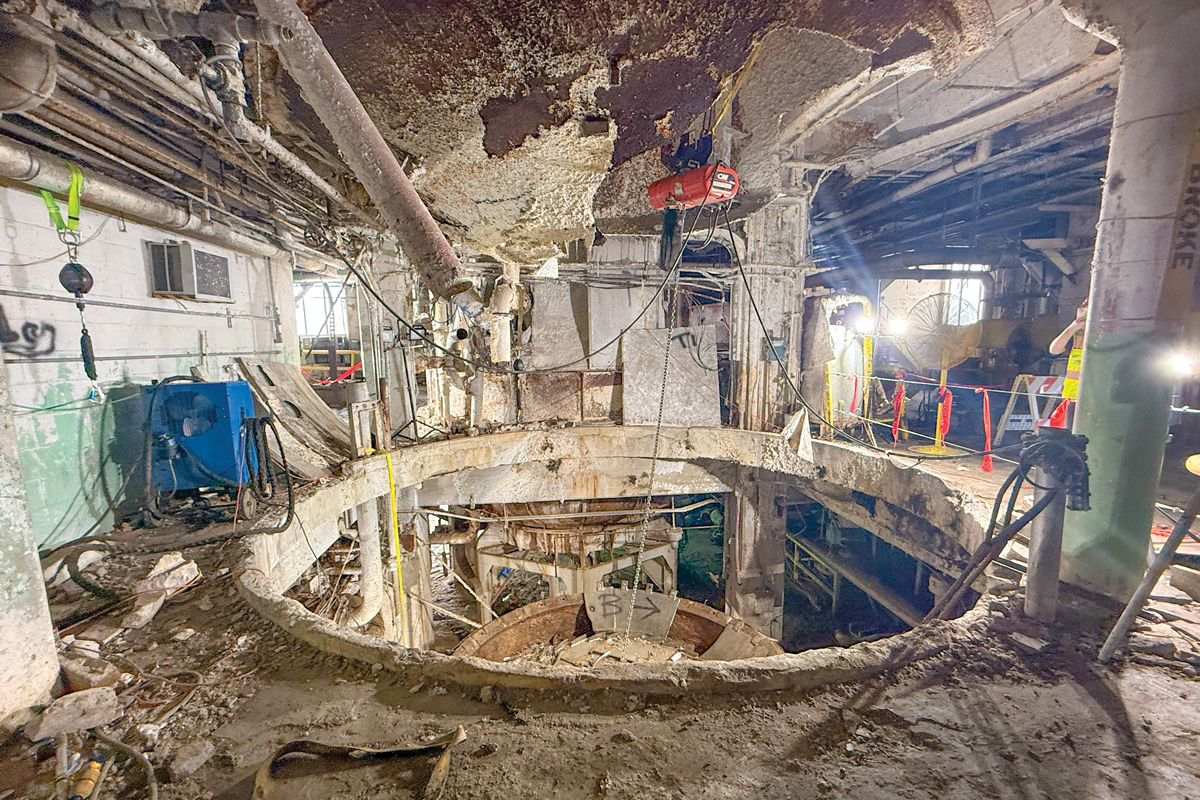 Tour offers look at shuttered Canton Mill -