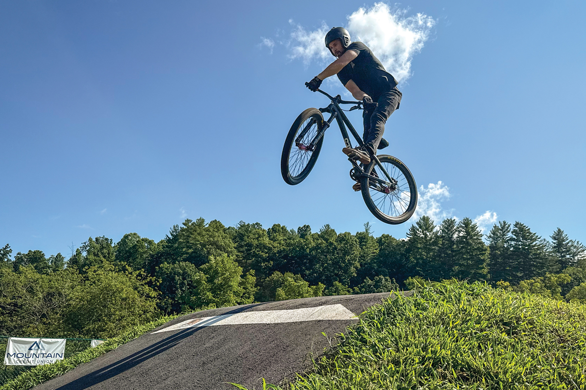 Air time: Haywood County bike track brings out riders of all ages -